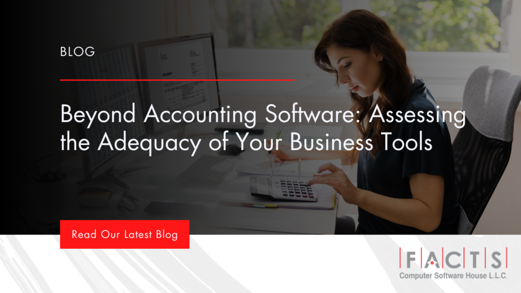 Beyond Accounting Software: Assessing the Adequacy of Your Business Tools
