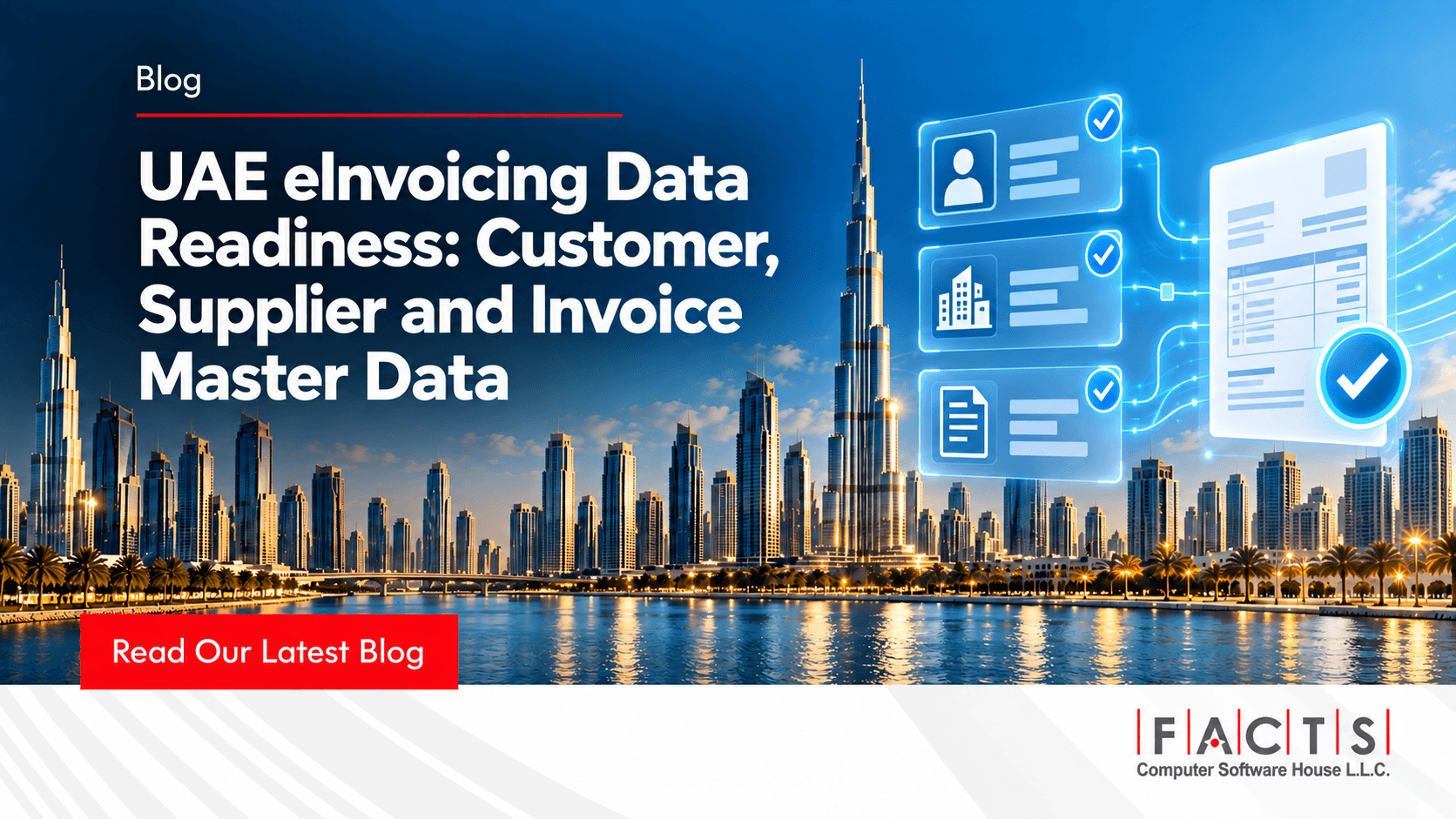 UAE eInvoicing Data Readiness: Customer, Supplier and Invoice Master Data